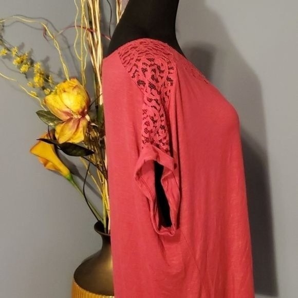 Apt. 9 Lace Panel Tee Size 1X NWT - Picture 12 of 14